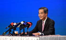 全國(guó)政協(xié)副主席梁振英：&ldquo;一國(guó)兩制&rdquo;是科學(xué)、可行、有生命力的