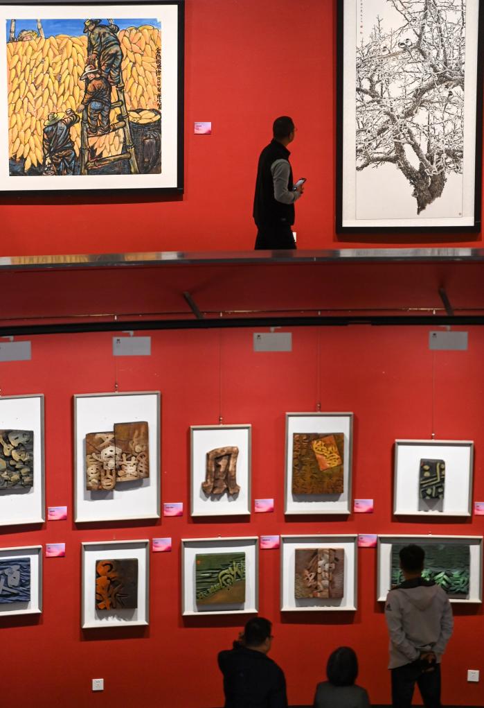 &ldquo;今日絲綢之路國際美術(shù)邀請展&rdquo;西安開幕